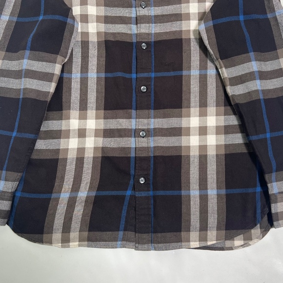 Burberry London England Men's Nova Check shirt brown Size M - Picture 3 of 12